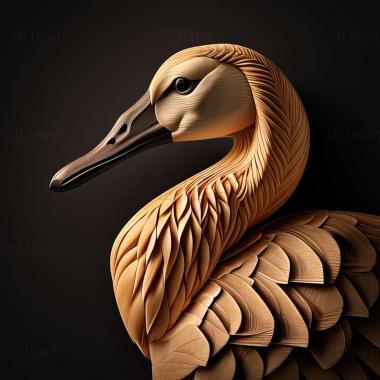 3D модель Branta hylobadistes (STL)